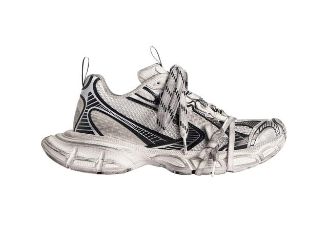 Balenciaga Balenciaga 3XL Sneaker In White And Black Mesh And Polyurethane - view 1