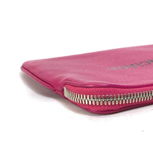 Balenciaga BALENCIAGA 492465 Logo Everyday Pouch M Bag Clutch bag Leather pink/Black - view 5