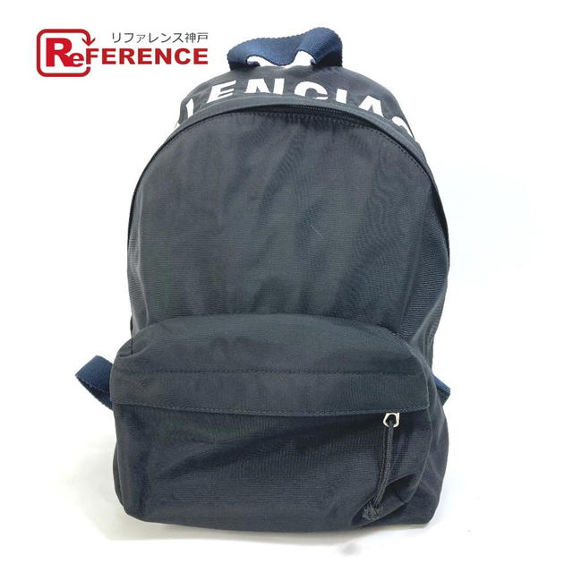 Balenciaga BALENCIAGA 565798 Backpack Wheel Backpack S Bag Backpack Nylon Black/White - view 1