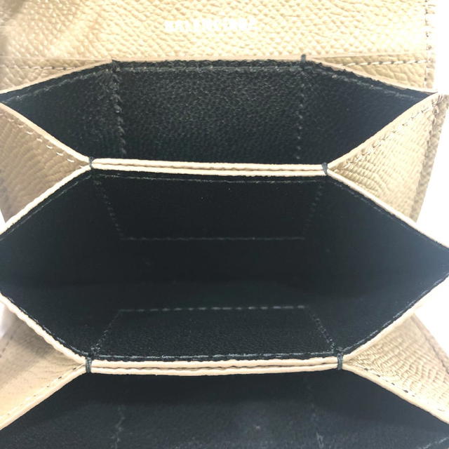 Balenciaga BALENCIAGA 581099 logo Ville Accordion Accessory Card Case Leather BrownBased - view 4