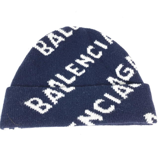 Balenciaga BALENCIAGA 633717 logo beanie hat knit hat knit cap Knit hat Unused - view 2