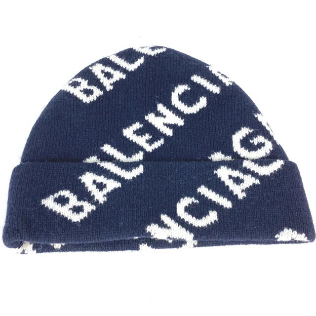 Balenciaga BALENCIAGA 633717 logo beanie hat knit hat knit cap Knit hat Unused - view 3