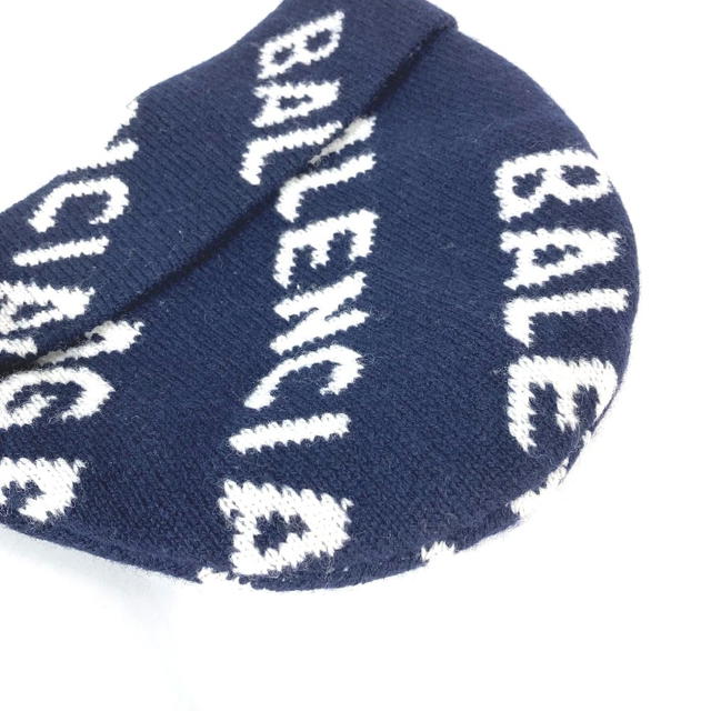 Balenciaga BALENCIAGA 633717 logo beanie hat knit hat knit cap Knit hat Unused - view 5
