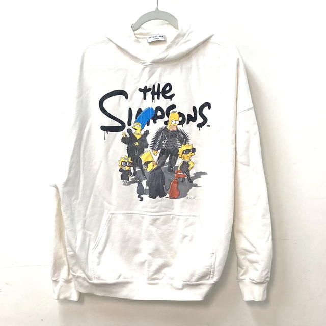 Balenciaga BALENCIAGA 675003 THE SIMPSONS Hooded Sweatshirts Long Sleeve Apparel trainer - view 2