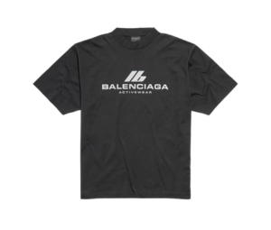 Buy Balenciaga Activewear T-shirt Medium Fit Black at Sasom – Authentic and Ready to Ship