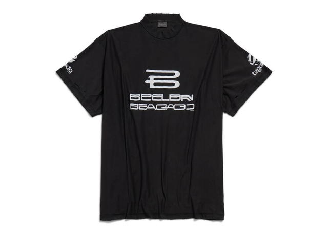 Balenciaga Balenciaga Ai Generated Inside-out T-shirt Oversized Black-White - view 1