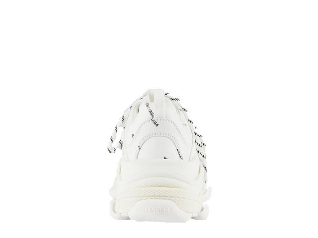Balenciaga Balenciaga Allover Logo Triple S Sneaker White Black - view 2