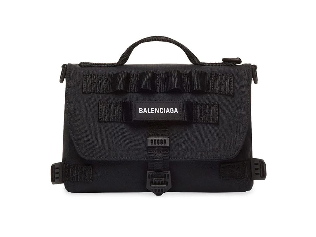 Balenciaga Balenciaga Army Embroidered Logo Messenger Bag