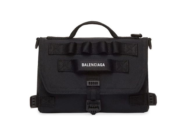 Balenciaga Balenciaga Army Embroidered Logo Messenger Bag - view 1