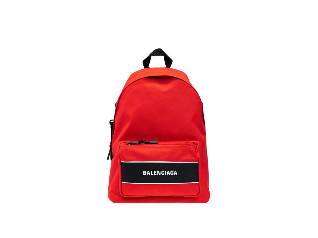 Balenciaga Balenciaga Backpack With Logo Red