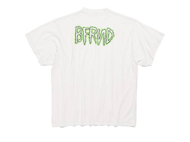 Balenciaga Balenciaga Balenciaga Music | Bfrnd Series Inside-out T-shirt Oversized Off White - view 2