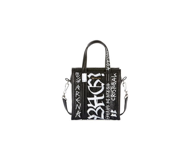 Balenciaga Balenciaga Bazar Shopper XXS Graffiti Shoulder Bag - view 1