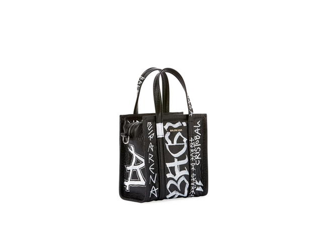 Balenciaga Balenciaga Bazar Shopper XXS Graffiti Shoulder Bag - view 2