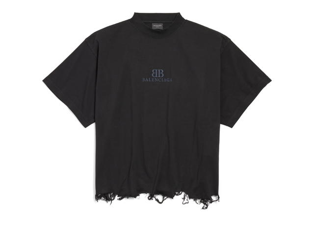 Balenciaga Balenciaga BB Classic Balenciaga Cropped T-shirt Oversized - view 1