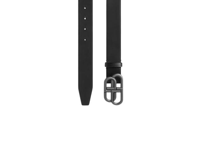 Balenciaga Balenciaga Bb Large Belt In Black Natural tanned calfskin - view 1