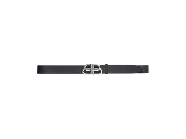 Balenciaga Balenciaga BB Large Belt In Black Vegetable Leather - view 1