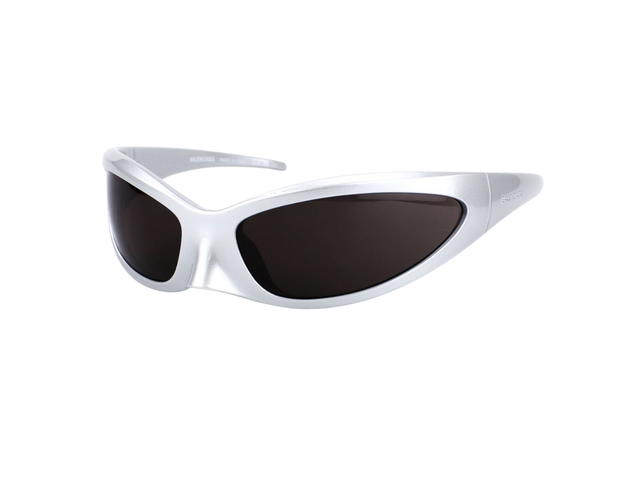 Balenciaga Balenciaga BB0251S-005-80 Sunglasses In Grey Acetate Frame With Grey Lenses - view 1