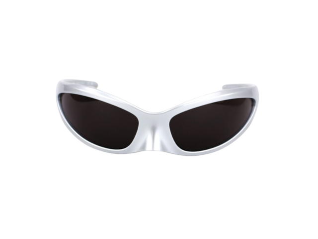 Balenciaga Balenciaga BB0251S-005-80 Sunglasses In Grey Acetate Frame With Grey Lenses - view 2