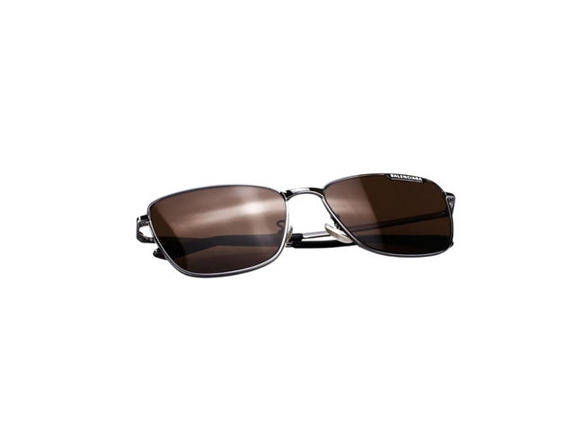 Balenciaga Balenciaga BB0279SA-002-59 Sunglasses In Metal Frame With Brown Lenses - view 5