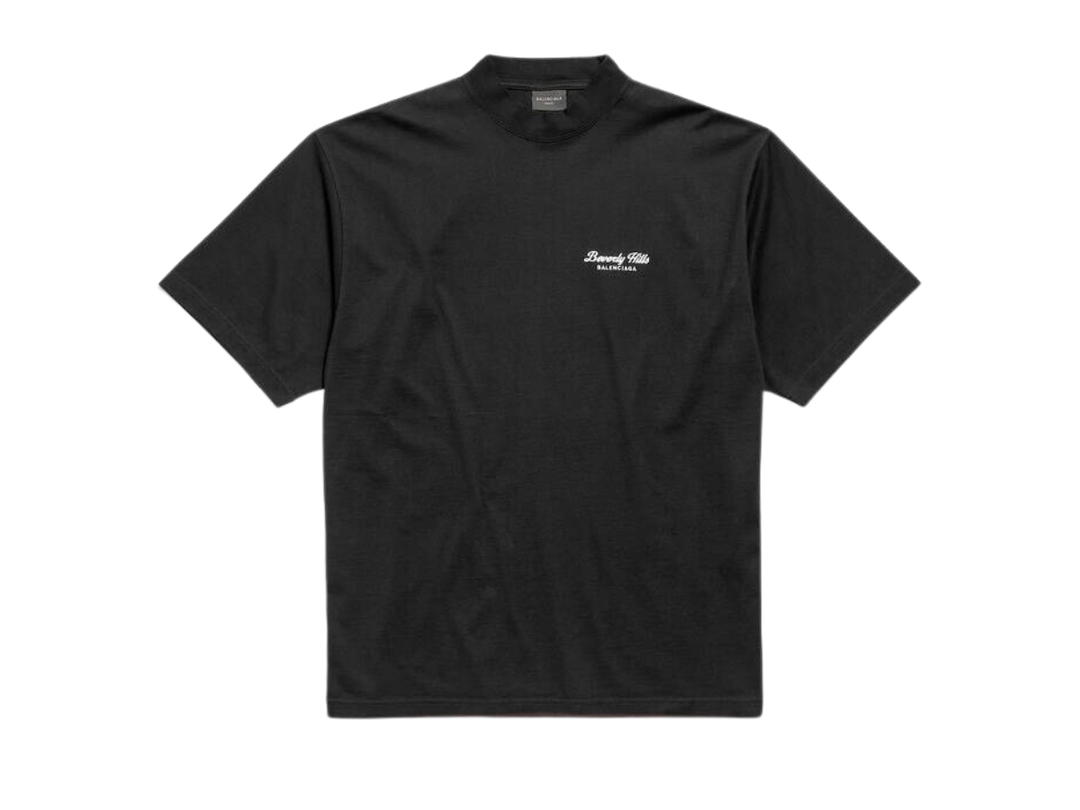 Balenciaga Balenciaga Beverly Hills T-shirt Medium Fit Black