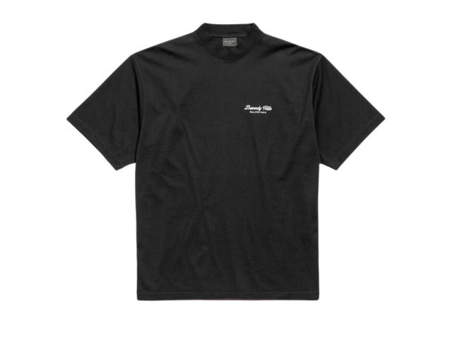 Balenciaga Balenciaga Beverly Hills T-shirt Medium Fit Black - view 1