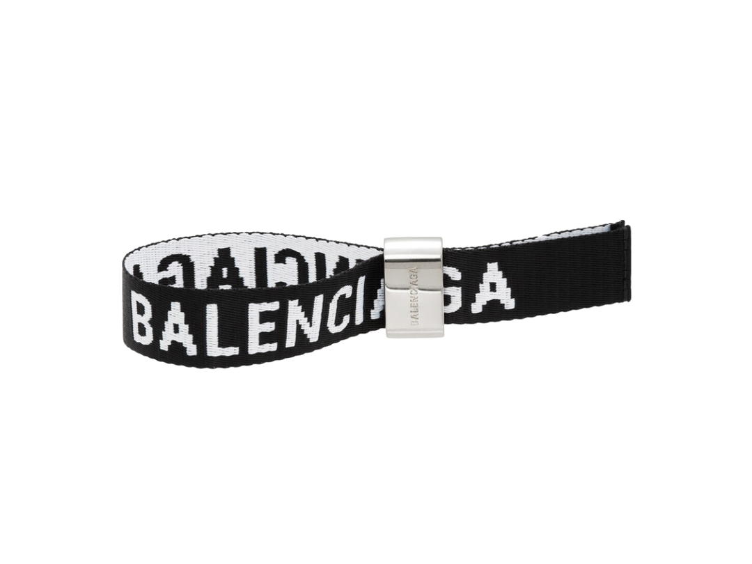Balenciaga Balenciaga Black And White Party Bracelet