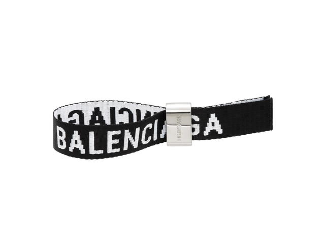 Balenciaga Balenciaga Black And White Party Bracelet - view 1