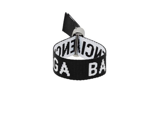Balenciaga Balenciaga Black And White Party Bracelet - view 3