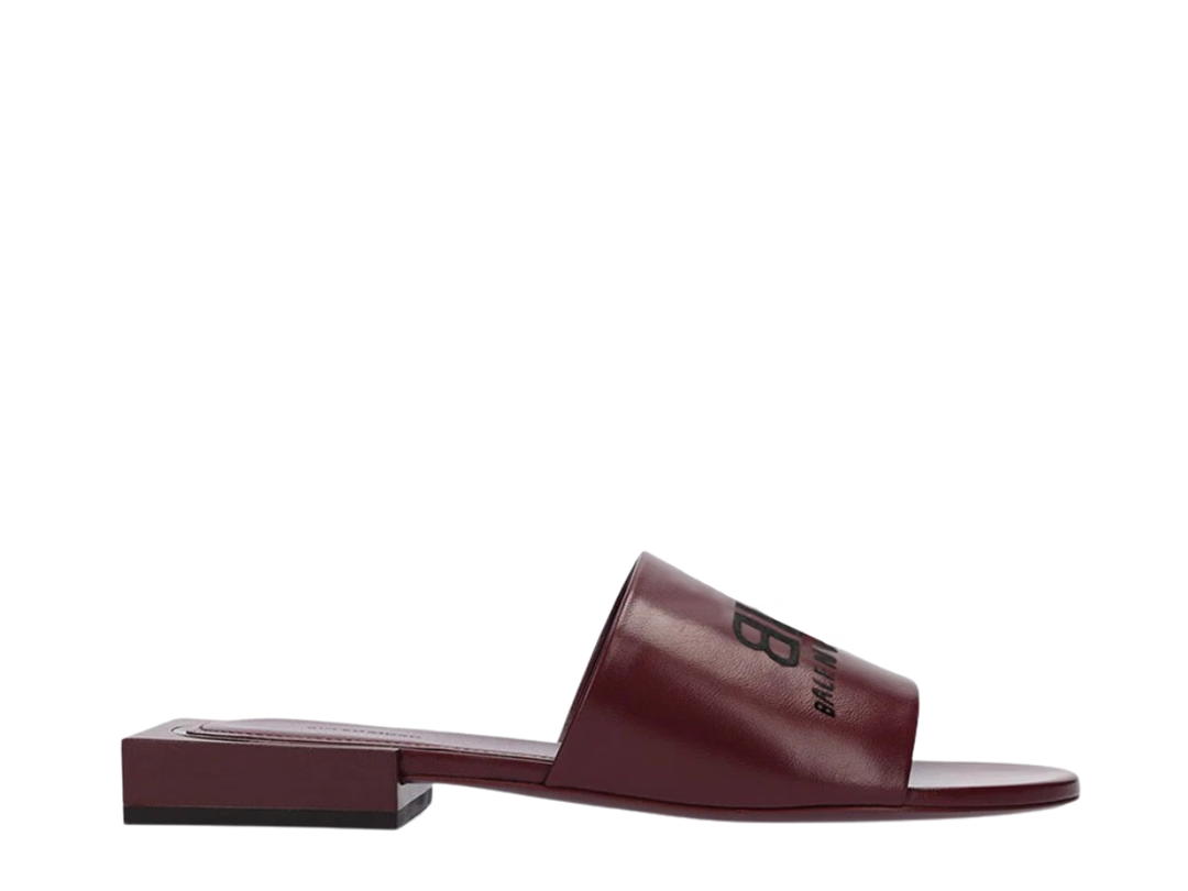 Balenciaga Balenciaga Box Sandal Red Black (W)