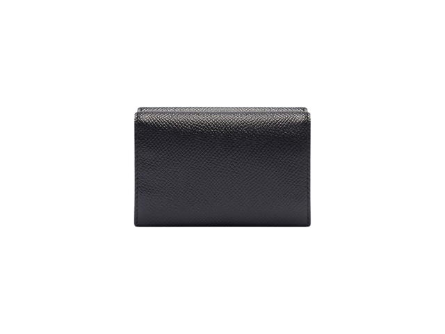 Balenciaga Balenciaga Cash Mini Wallet In Black Grained Calfskin - view 2