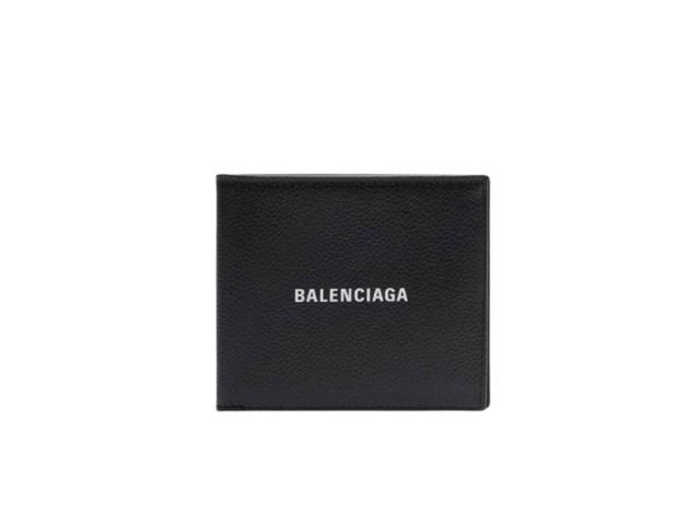Balenciaga Balenciaga Cash Square Folded Coin Wallet Black/White - view 1