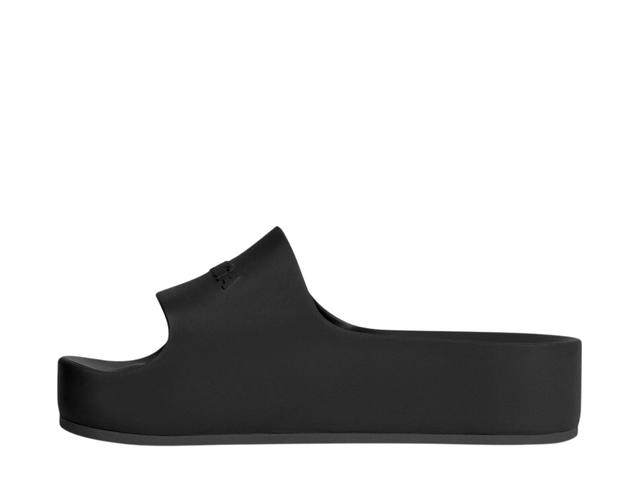 Balenciaga Balenciaga Chunky Slide Sandal In Black Rubber (W) - view 2