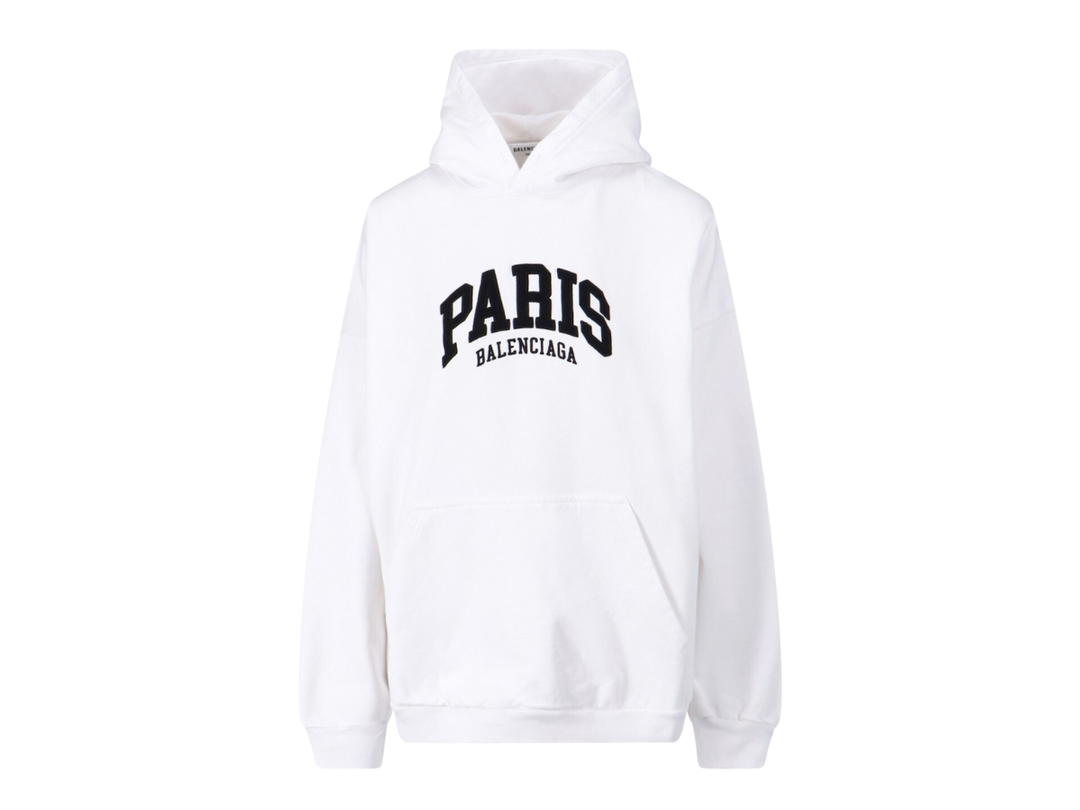 Balenciaga Balenciaga Cities Hoodie White