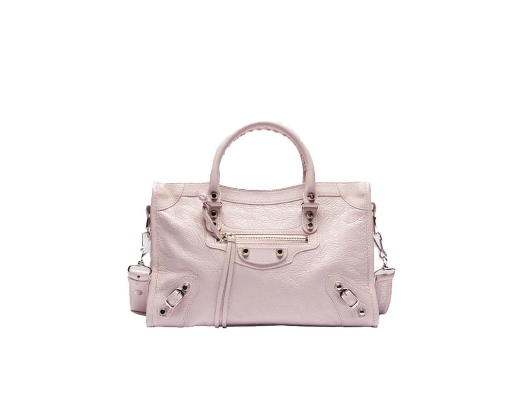 Balenciaga Balenciaga Classic City Small Shoulder Bag Pink/White