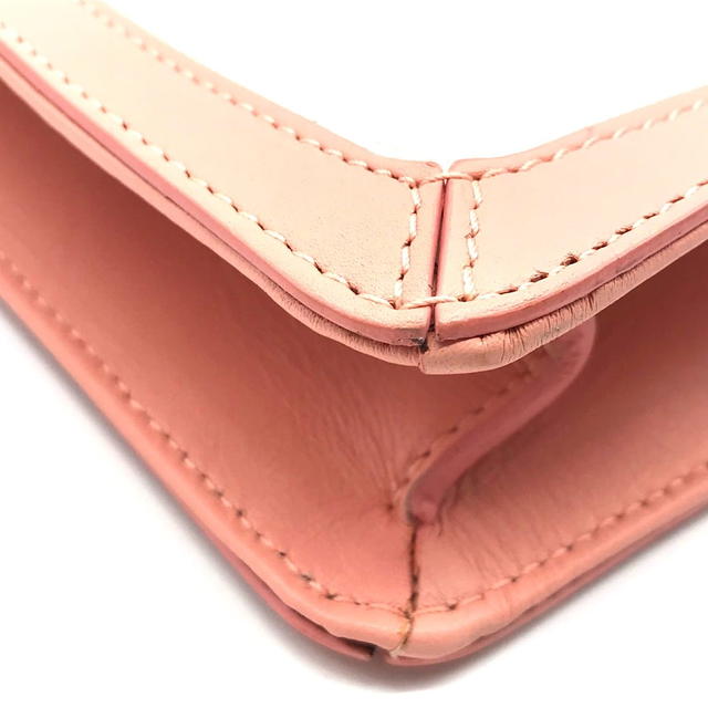 Balenciaga BALENCIAGA Classic Cluch Bag Natural x pink Canvas x Leather 410119 - view 4