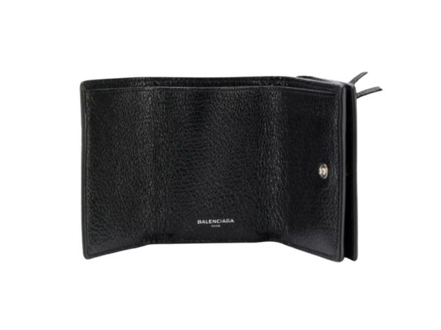 Balenciaga Balenciaga Classic Mini Wallet Black - view 3
