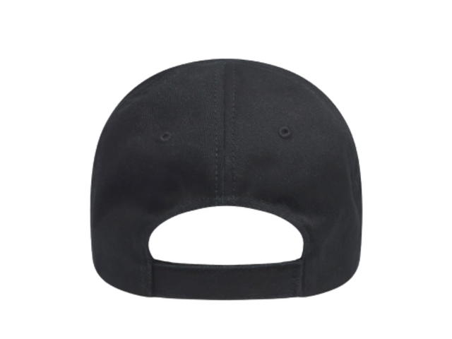 Balenciaga Balenciaga Cotton Twill Baseball Hat Black - view 3
