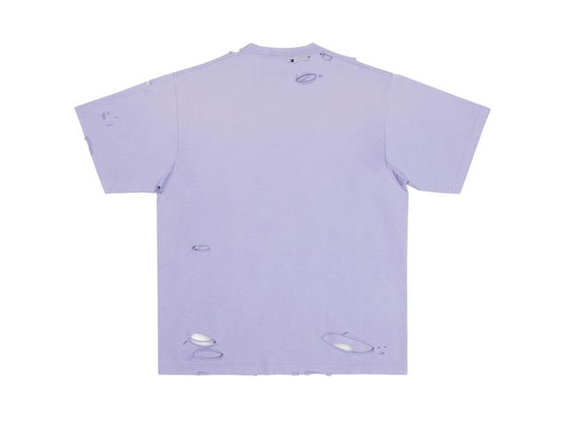 Balenciaga Balenciaga Caps Boxy Fit T-Shirt In Cotton Vintage Purple - view 2