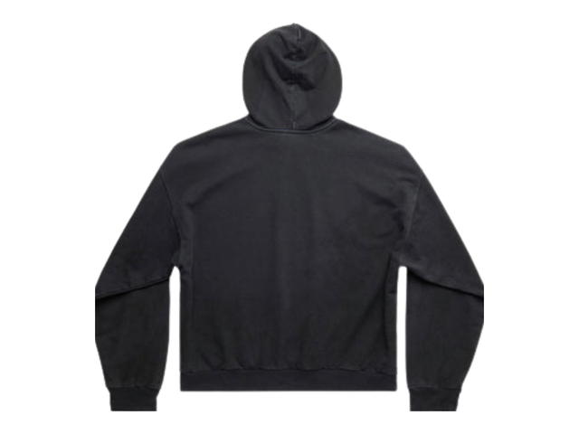 Balenciaga Balenciaga DIY College Hoodie Black - view 2