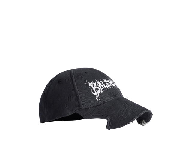 Balenciaga Balenciaga DIY Metal Outline Cap In Black Cotton Drill-Ornament Charm - view 2