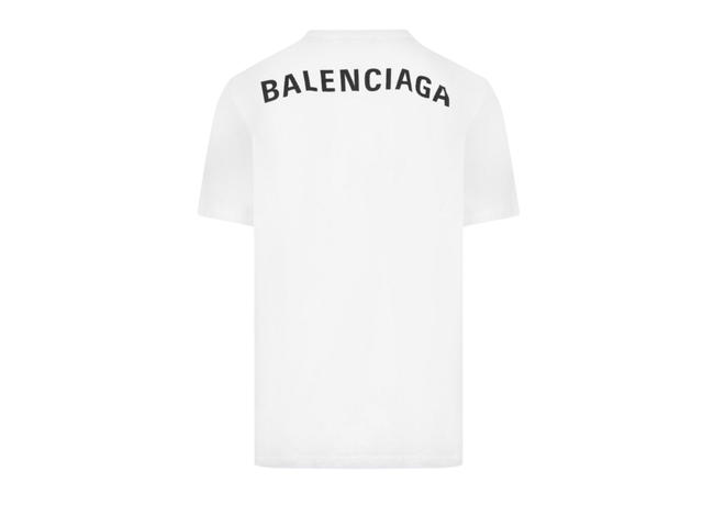 Balenciaga Balenciaga Droopy Logo T-Shirt White - view 1
