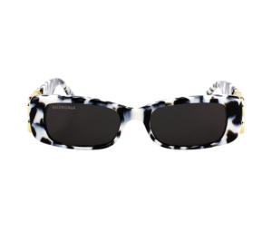 Buy Balenciaga Dynasty Sunglasses In Metal Acetate Frame With Grey Lenses at Sasom – Authentic and Ready to Ship