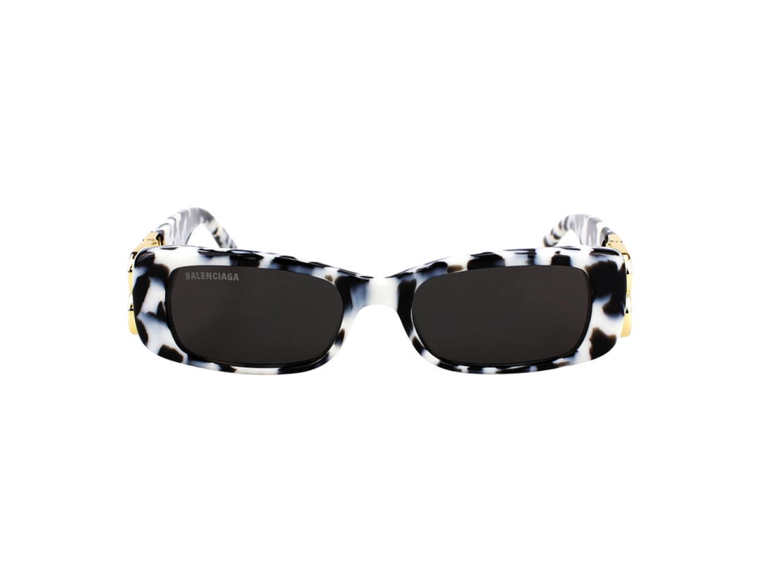 Balenciaga Balenciaga Dynasty Sunglasses In Metal Acetate Frame With Grey Lenses