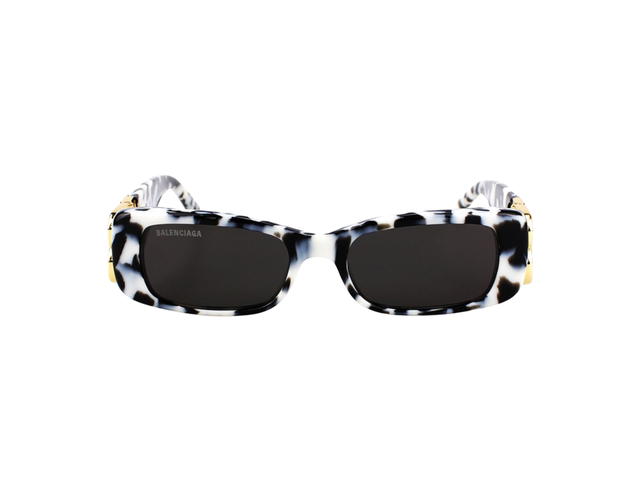 Balenciaga Balenciaga Dynasty Sunglasses In Metal Acetate Frame With Grey Lenses - view 1