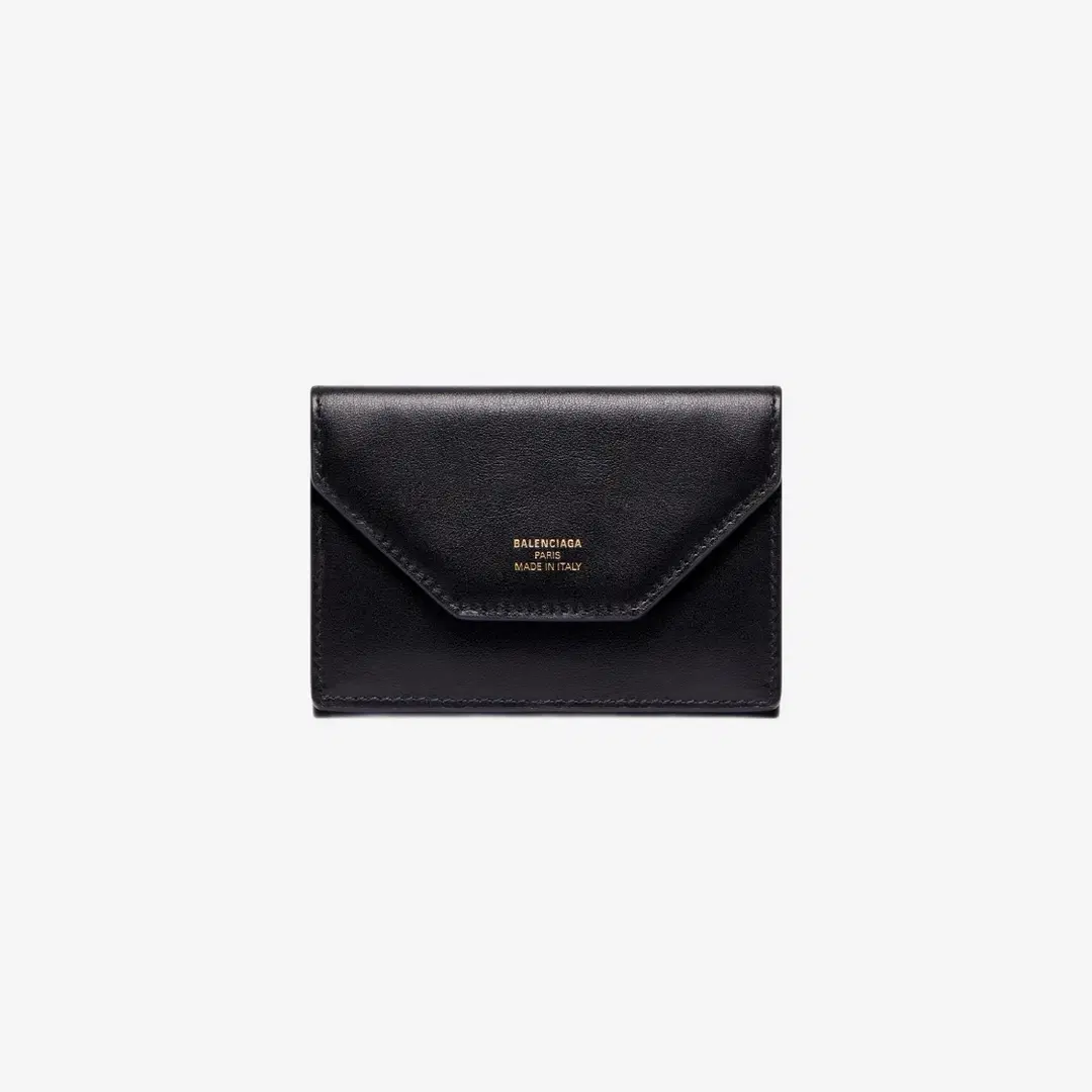 Balenciaga Balenciaga Envelope Mini Wallet Black