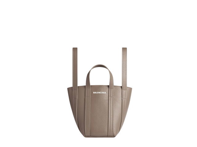 Balenciaga Balenciaga Everyday 2.0 XS North-South Shoulder Tote Bag In Grained Calfskin Beige - view 1