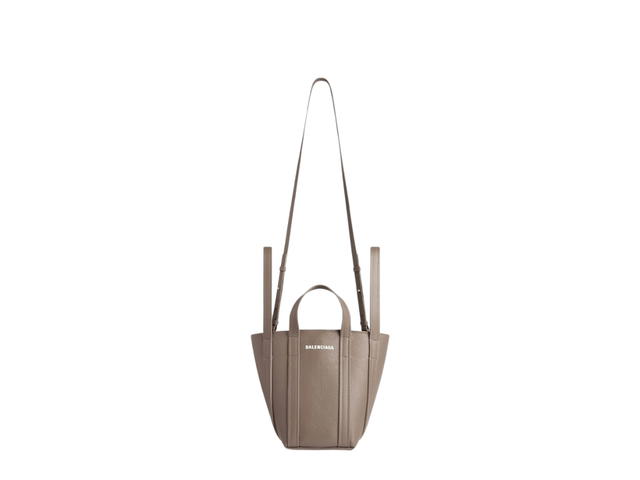 Balenciaga Balenciaga Everyday 2.0 XS North-South Shoulder Tote Bag In Grained Calfskin Beige - view 5