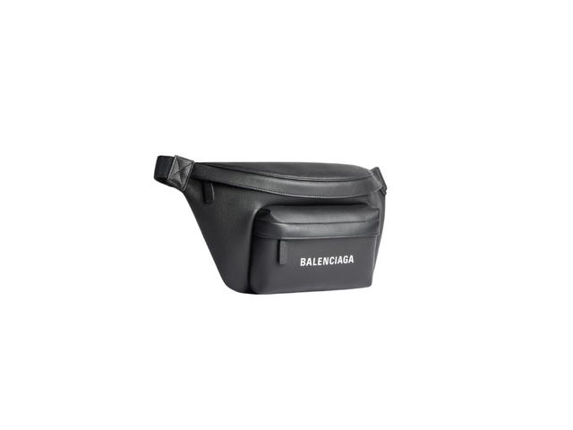 Balenciaga Balenciaga Everyday Beltpack In Black Natural Grain Calfskin - view 2