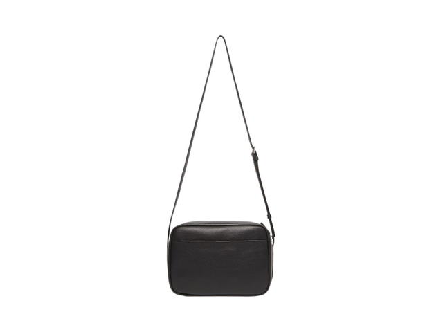 Balenciaga Balenciaga Everyday Medium Camera Bag In Black Grained Calfskin With Semi-Shiny Palladium Hardware - view 3
