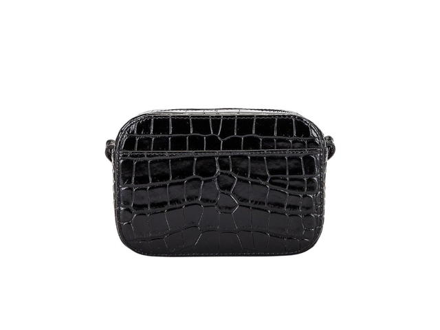 Balenciaga Balenciaga Everyday XS Camera Bag Crocodile Embossed Black - view 2